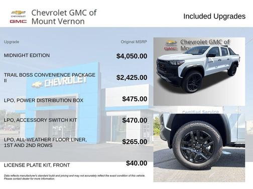 2025 Chevrolet Colorado Trail Boss