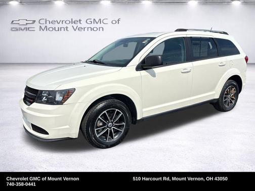 Vice White 2017 Dodge Journey GT