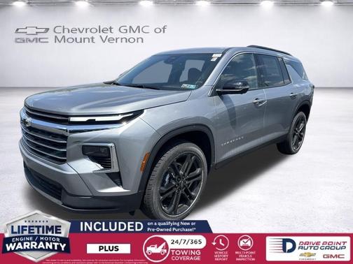Sterling Gray Metallic 2026 Chevrolet Traverse LT