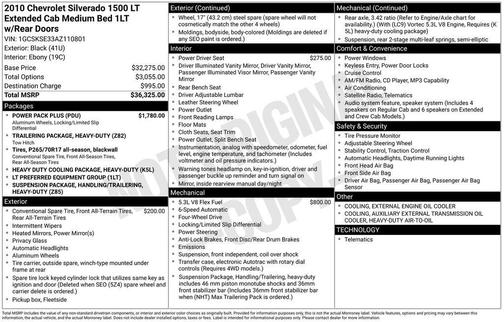 2010 Chevrolet Silverado 1500 LT