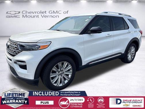 White 2020 Ford Explorer Limited