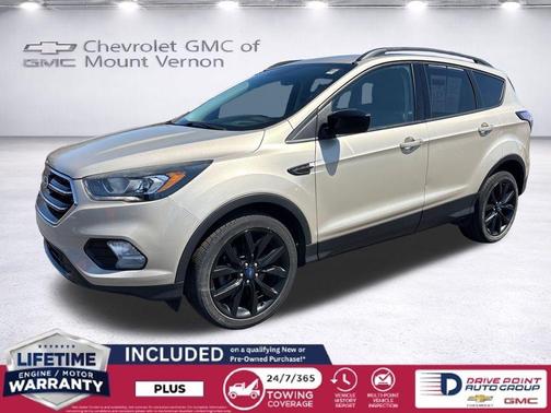 White Gold 2018 Ford Escape SE