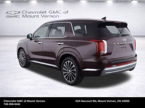 Burgundy 2024 Hyundai PALISADE Calligraphy