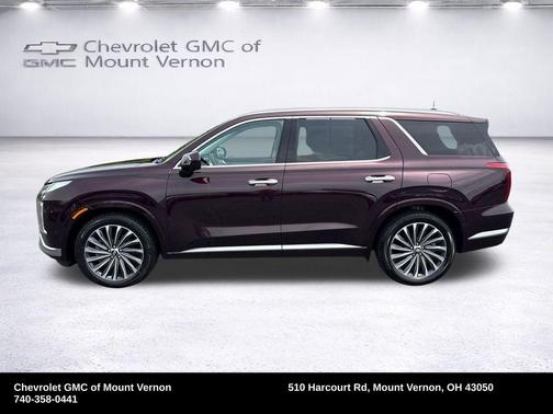 Burgundy 2024 Hyundai PALISADE Calligraphy