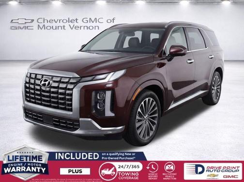 Burgundy 2024 Hyundai PALISADE Calligraphy