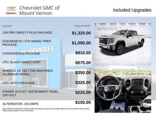 Summit White 2025 GMC Sierra 3500 Pro