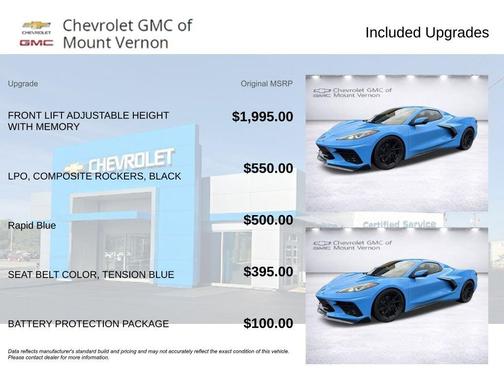 2021 Chevrolet Corvette Stingray w/3LT