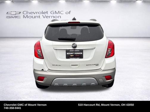 White Pearl Metallic 2016 Buick Encore Base