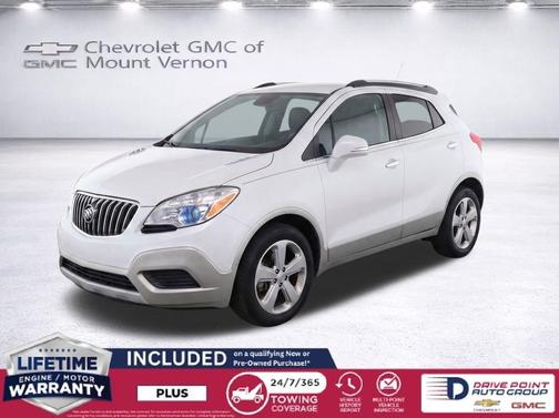 White Pearl Metallic 2016 Buick Encore Base
