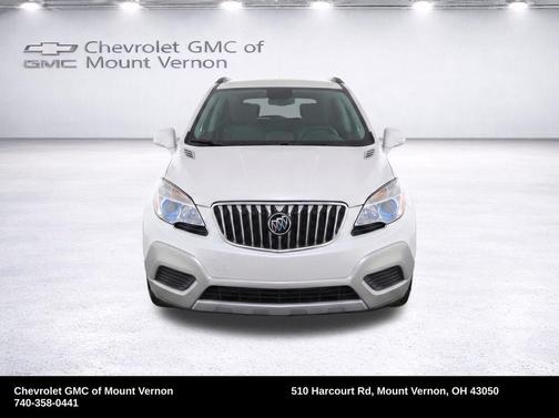 White Pearl Metallic 2016 Buick Encore Base