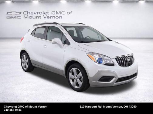 White Pearl Metallic 2016 Buick Encore Base