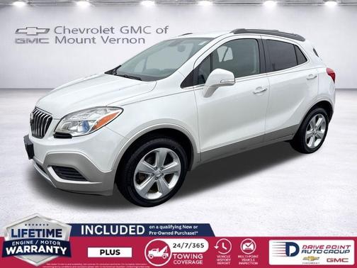 White Pearl Metallic 2016 Buick Encore Base