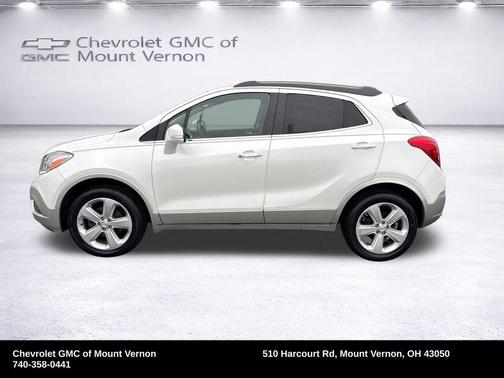 White Pearl Metallic 2016 Buick Encore Base