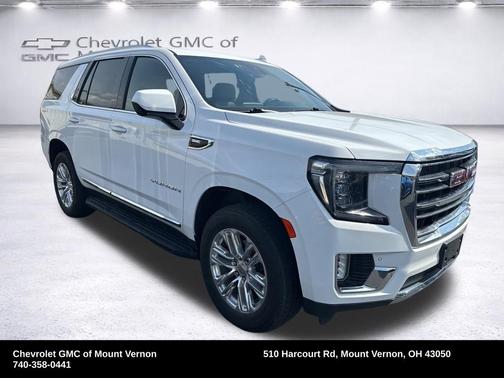 Summit White 2024 GMC Yukon SLT