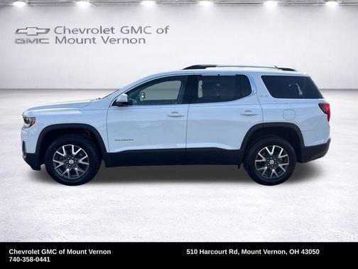 Summit White 2023 GMC Acadia SLE