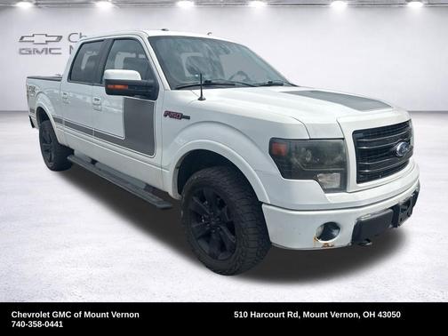 Oxford White 2013 Ford F-150 FX4