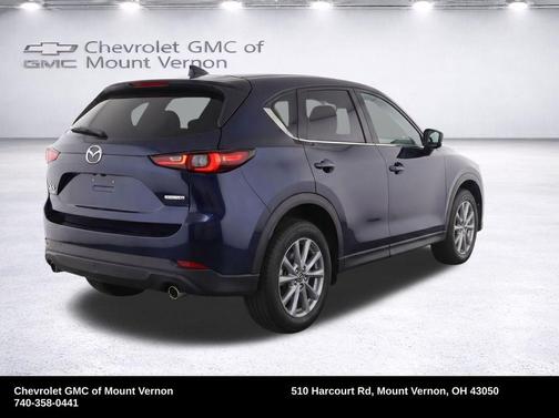 Deep Crystal Blue Mica 2025 Mazda CX-5 2.5 S Preferred Package