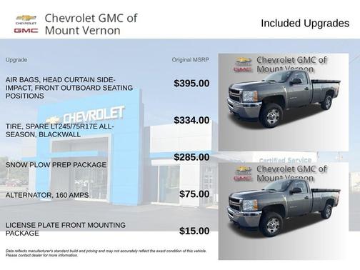 2011 Chevrolet Silverado 2500 Work Truck