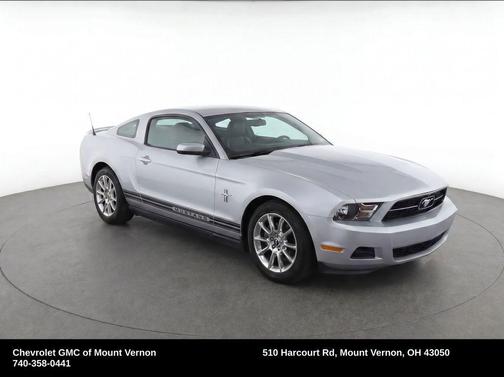 Silver 2010 Ford Mustang Premium