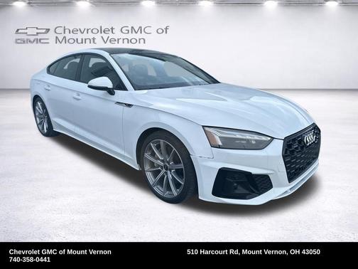 Arkona White 2025 Audi A5 Sportback 45 S line quattro Premium