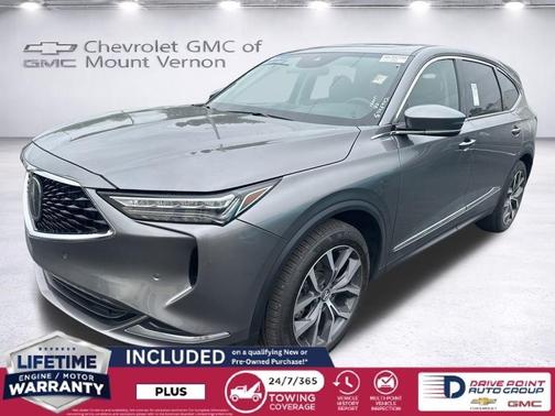 Gray 2024 Acura MDX Technology