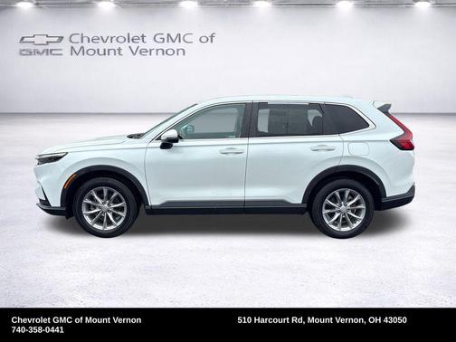 White 2023 Honda CR-V EX-L