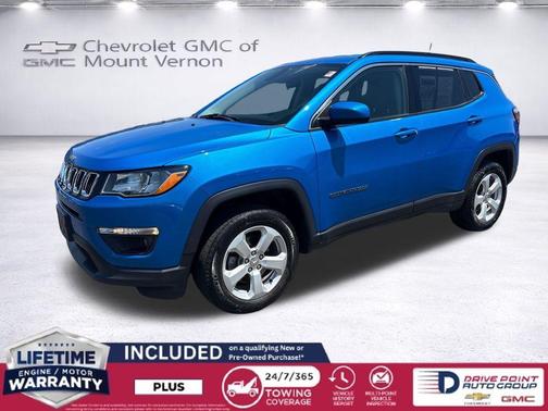 Laser Blue 2019 Jeep Compass Latitude