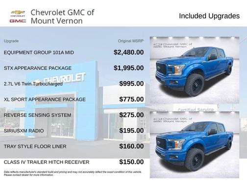 Blue Metallic 2020 Ford F-150 XL
