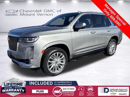 Silver Metallic 2023 Cadillac Escalade Premium Luxury