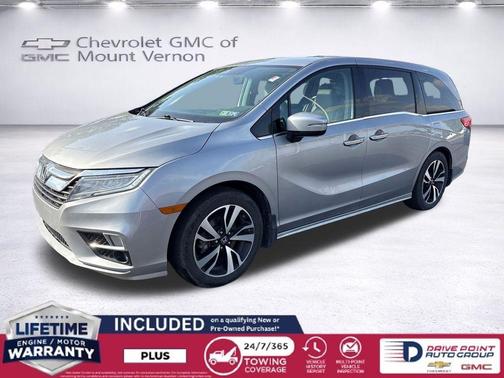 Silver 2018 Honda Odyssey Elite
