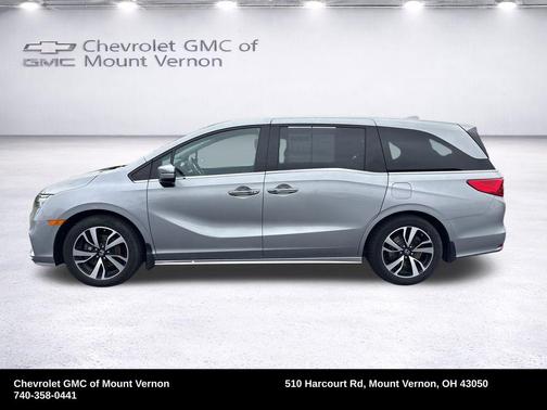 Silver 2018 Honda Odyssey Elite