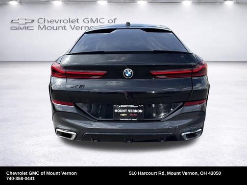 Black Sapphire Metallic 2024 BMW X6 xDrive40i