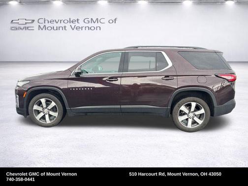Black Cherry Metallic 2023 Chevrolet Traverse LT Leather