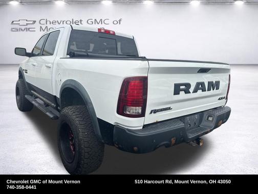 Bright White Clearcoat 2016 RAM 1500 Rebel