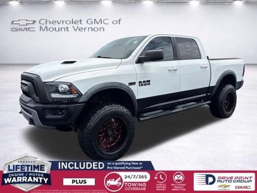 Bright White Clearcoat 2016 RAM 1500 Rebel