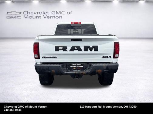 Bright White Clearcoat 2016 RAM 1500 Rebel