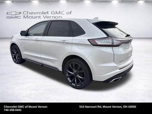 White 2016 Ford Edge Sport