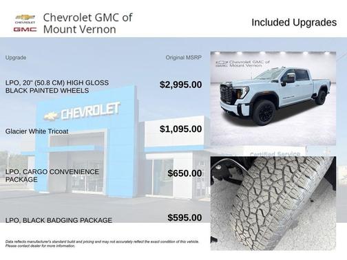 Glacier White 2026 GMC Sierra 2500 Denali Ultimate