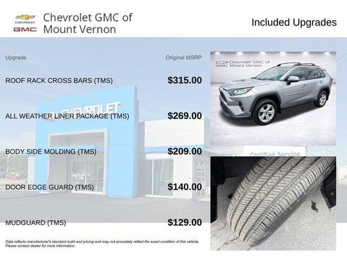 Silver Sky Metallic 2021 Toyota RAV4 XLE