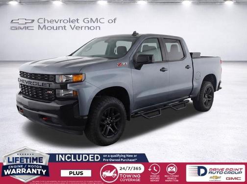 Satin Steel Metallic 2020 Chevrolet Silverado 1500 Custom Trail Boss