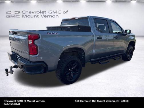 Satin Steel Metallic 2020 Chevrolet Silverado 1500 Custom Trail Boss