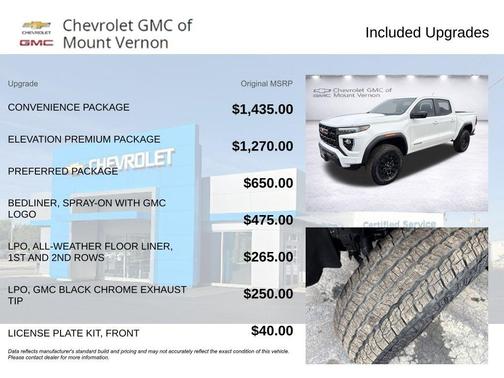 2026 GMC Canyon Elevation