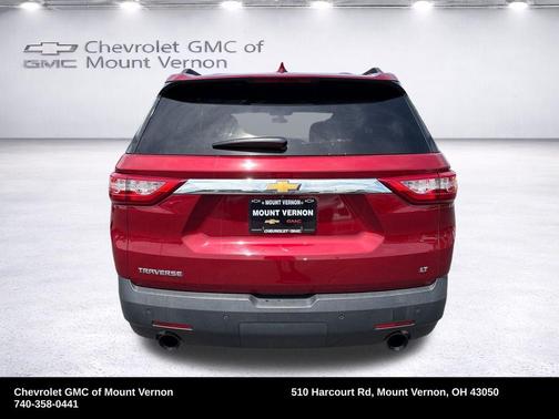 Cajun Red Tintcoat 2020 Chevrolet Traverse LT Cloth
