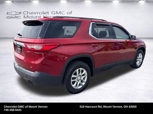 Cajun Red Tintcoat 2020 Chevrolet Traverse LT Cloth