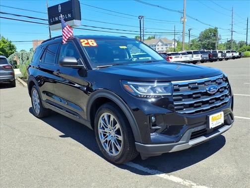 Agate Black Metallic 2026 Ford Explorer Active