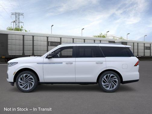 Pristine White 2026 Lincoln Navigator Reserve