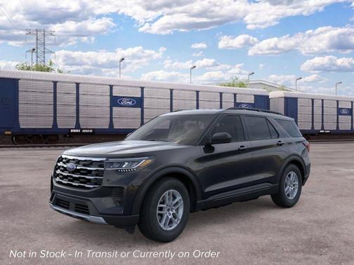 Agate Black Metallic 2026 Ford Explorer Active