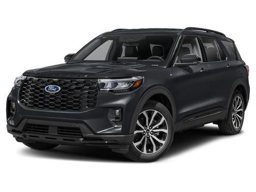 Agate Black Metallic 2026 Ford Explorer ST-Line