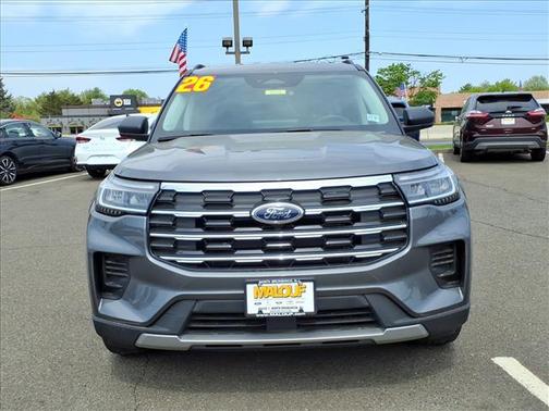 Gray 2026 Ford Explorer Active