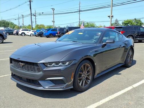 Dark Matter Gray Metallic 2024 Ford Mustang EcoBoost Premium